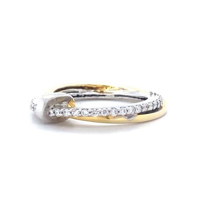 Diamond Knots Ring