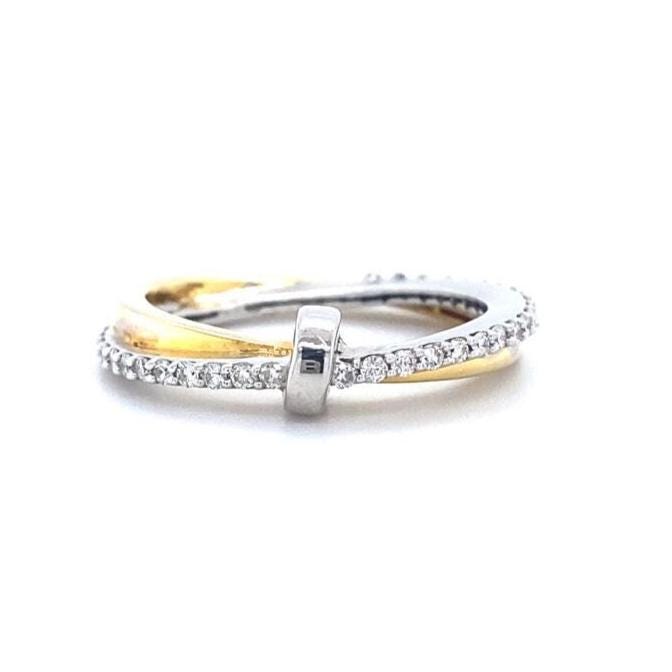 Diamond Knots Ring