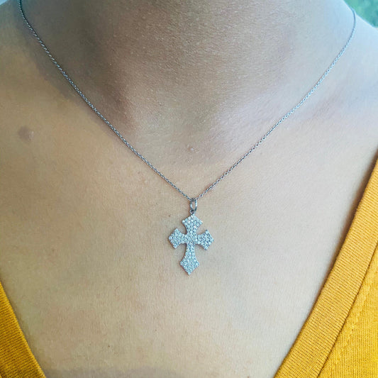 Diamond Cross Pendant