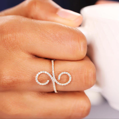 Infinity Diamond Ring