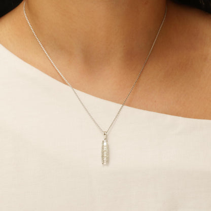 Bar Diamond Pendant