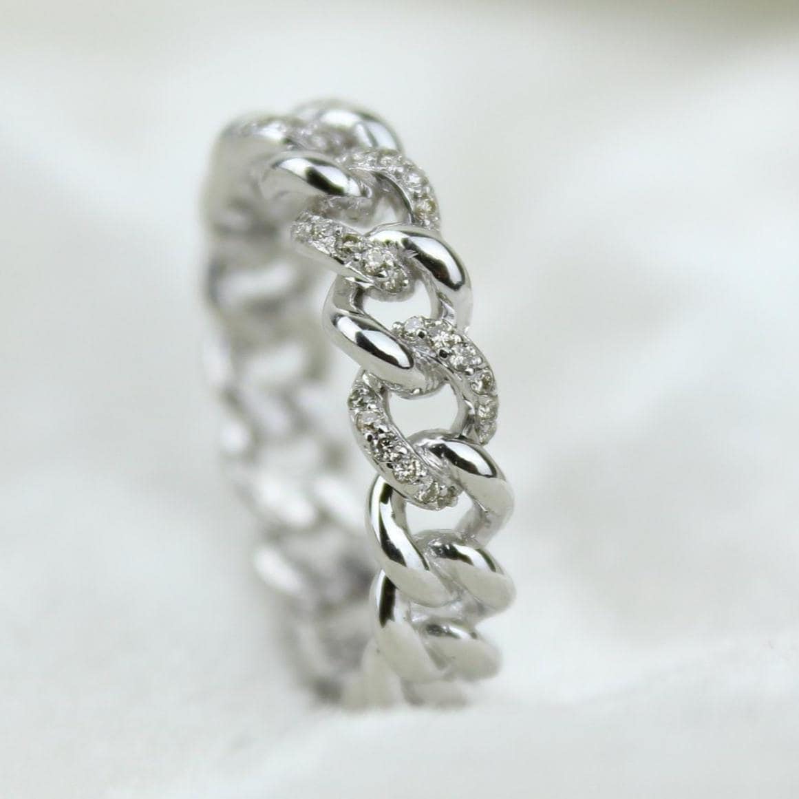 Miami Cuban Diamond Ring