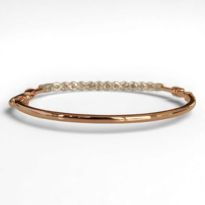 Half Eternity Natural Diamond Bracelet