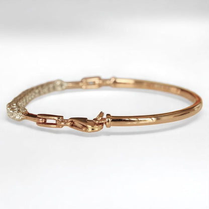 Half Eternity Natural Diamond Bracelet