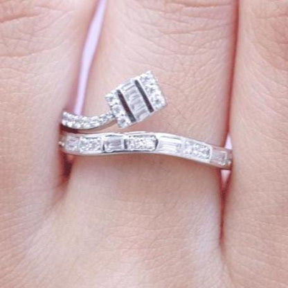 Wrap Diamond Band Ring