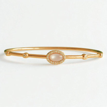 Ellipse Dual Styling Diamond Bracelet