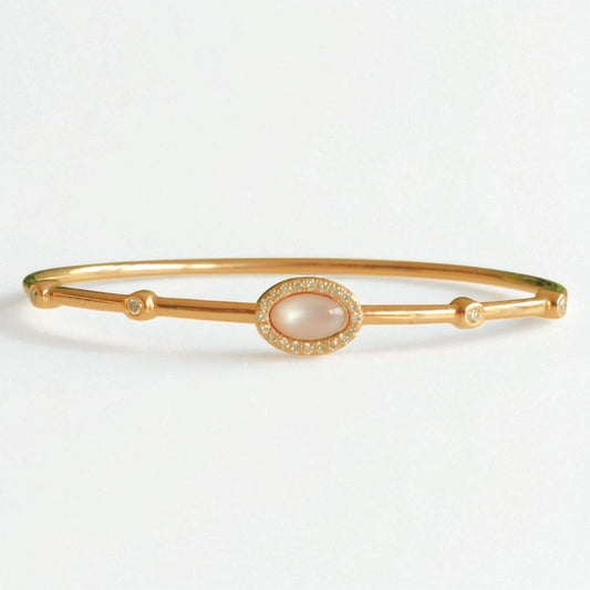 Ellipse Dual Styling Diamond Bracelet
