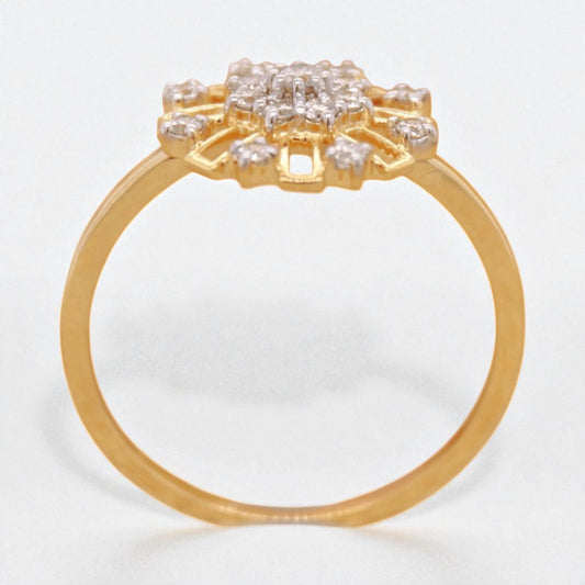 Flower Diamond Ring