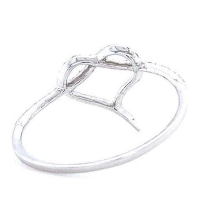 Heart Natural Diamond Proposal Ring