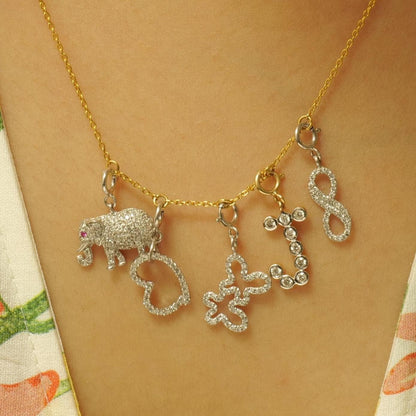 Diamond Heart Pendant Necklace