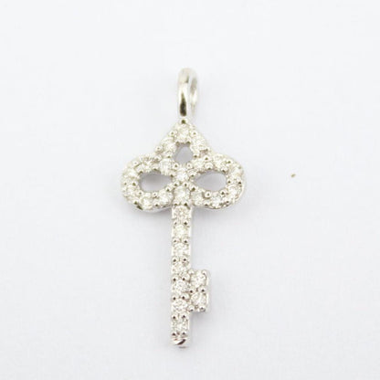 Key Natural Diamond Stacking Charm