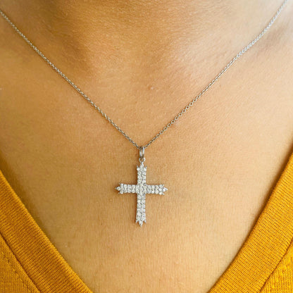 Diamond Cross Pendant