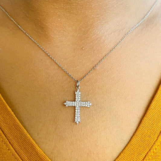 Diamond Cross Pendant
