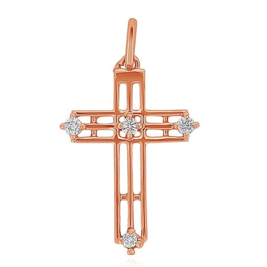 Diamond Cross Pendant