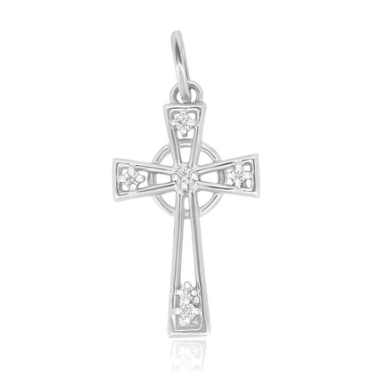 Diamond Celtic Cross Pendant