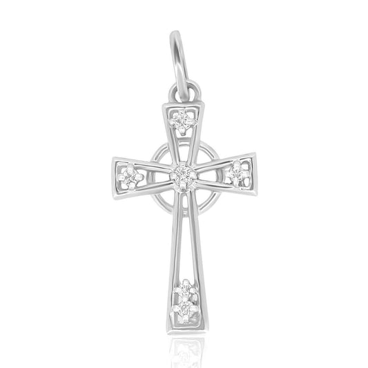 Diamond Celtic Cross Pendant