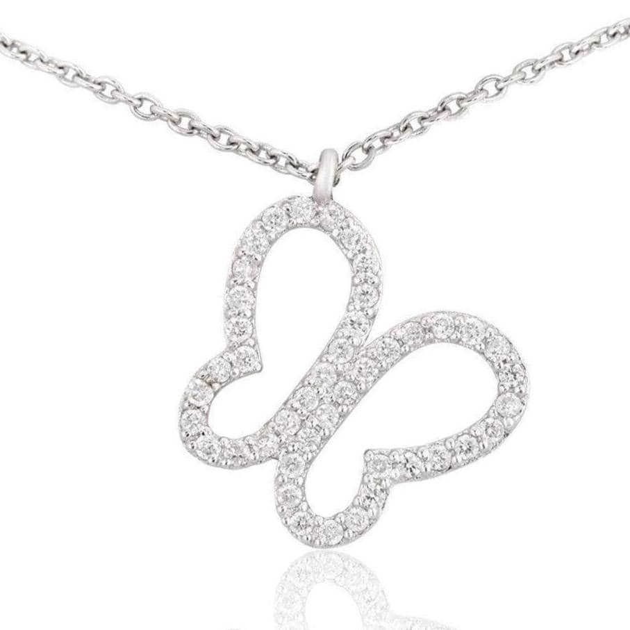 Butterfly Diamond Charm