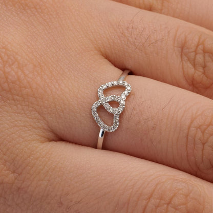 Heart Diamond Ring
