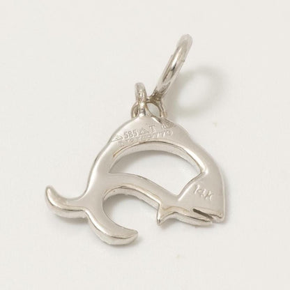 Fish Diamond Charm Pendant