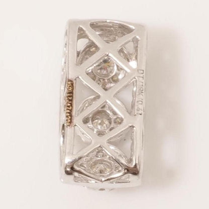 Circle Cluster Natural Diamond Pendant