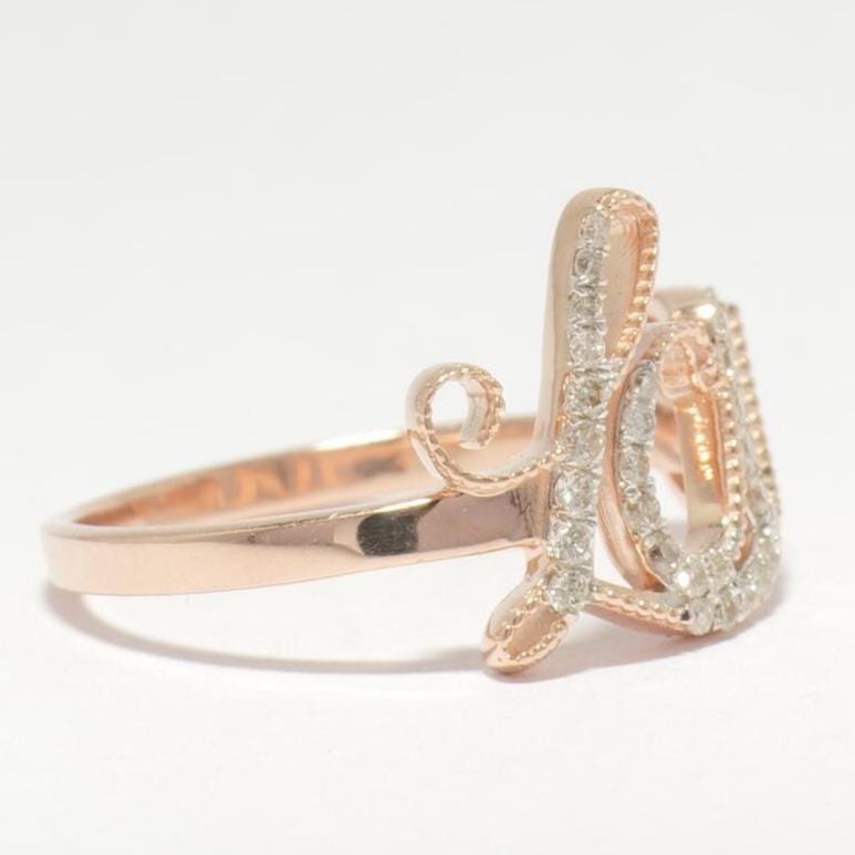Diamond Love Ring