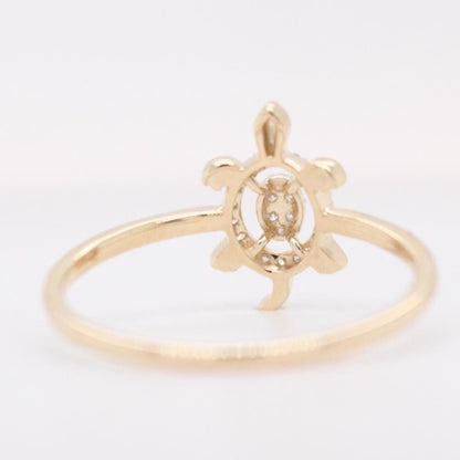 Turtle Diamond Ring