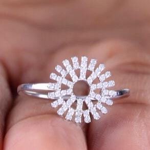Sun Diamond Ring