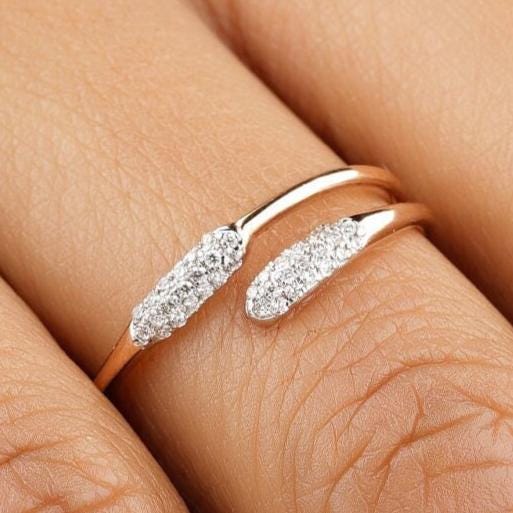 Diamond Cuff Ring
