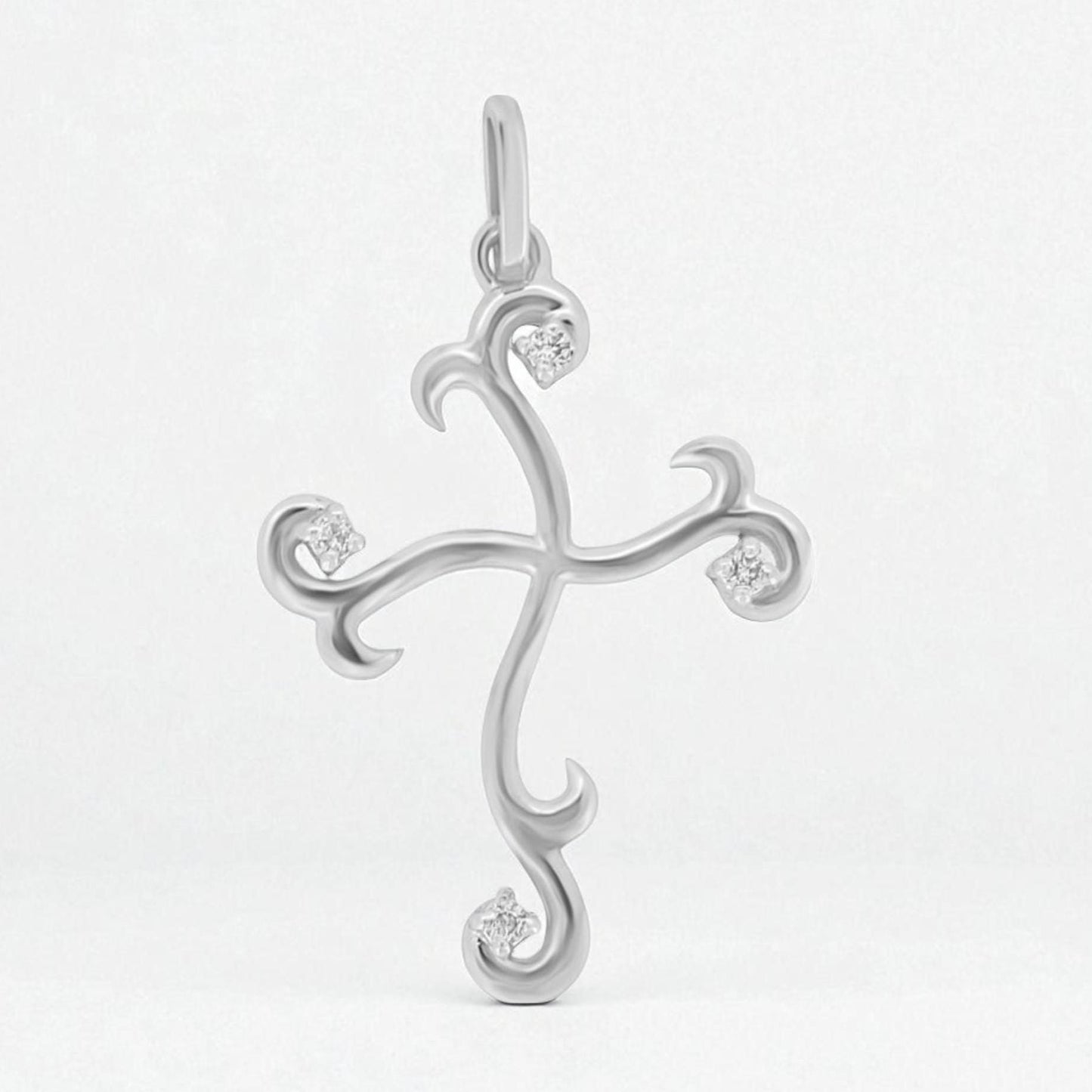 Diamond Cross Pendant