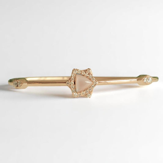 Star Triangle Natural Diamond Bracelet