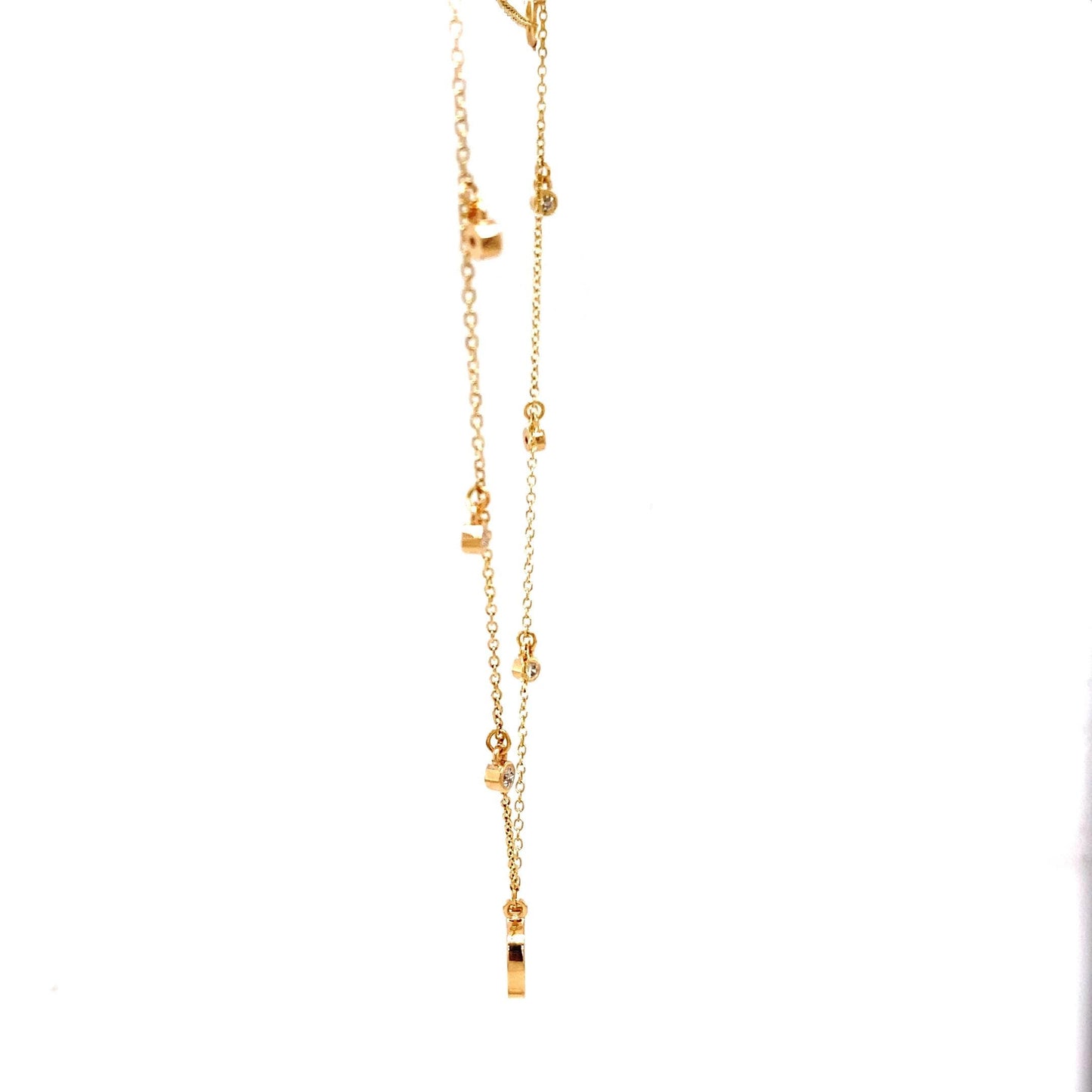 Personalized Initial Diamond Necklace