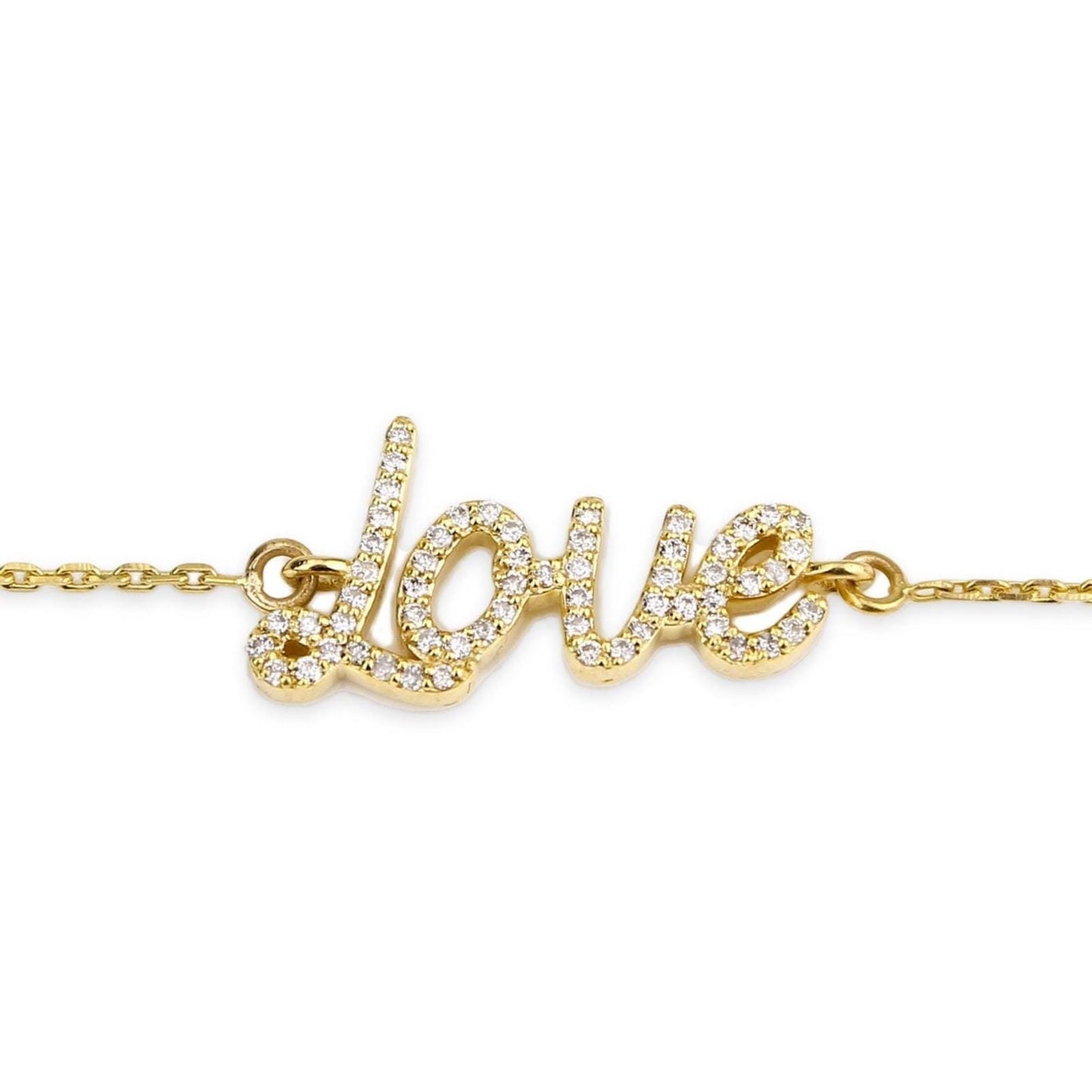 Love Chain Diamond Bracelet