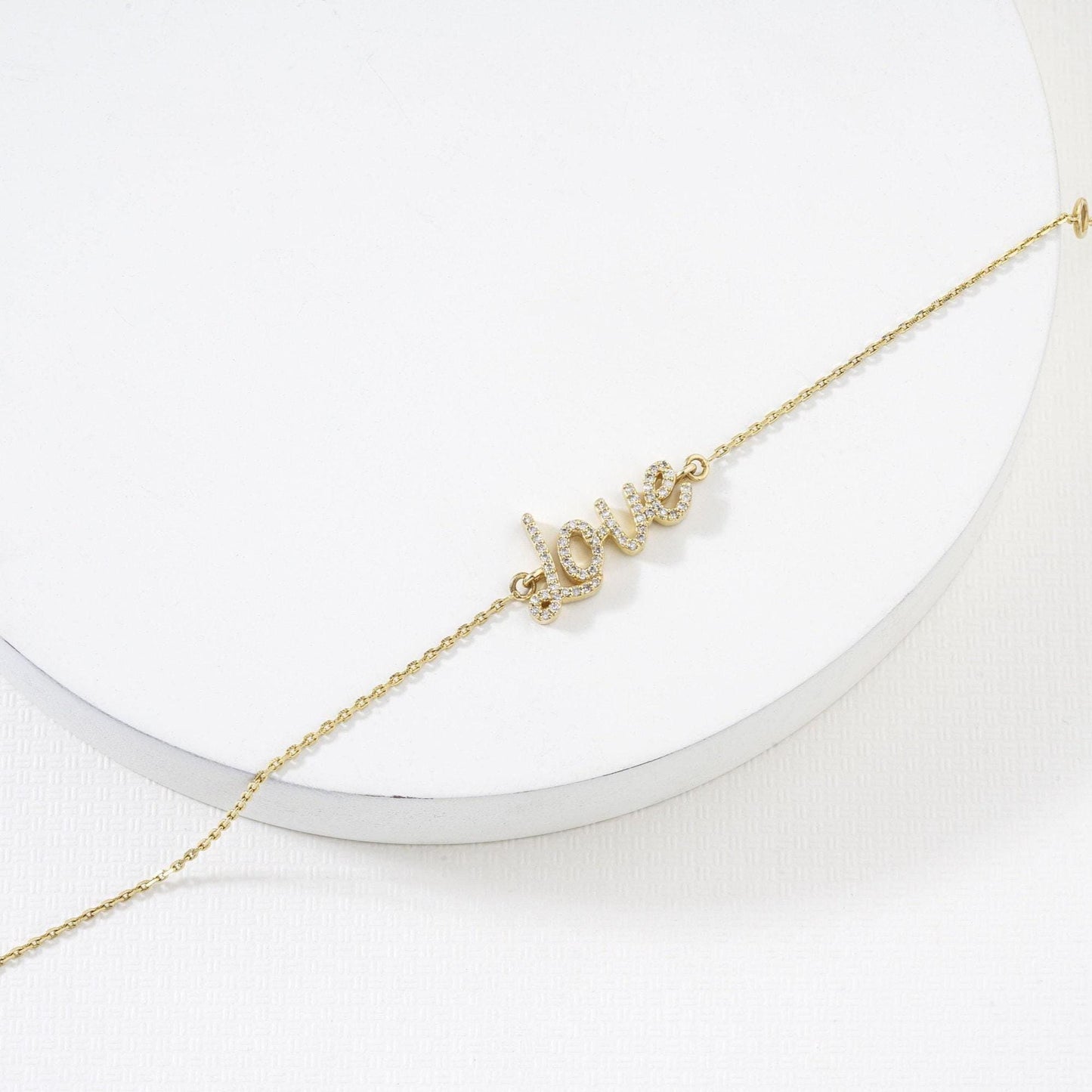 Love Chain Diamond Bracelet