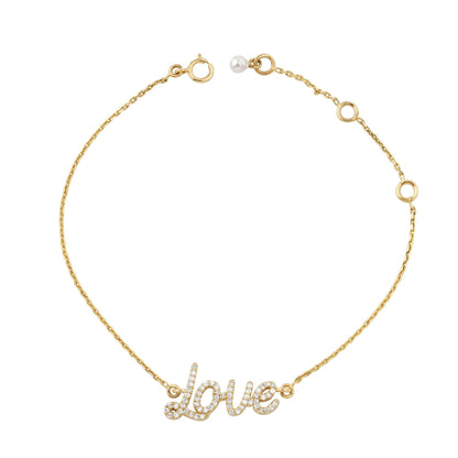 Love Chain Diamond Bracelet
