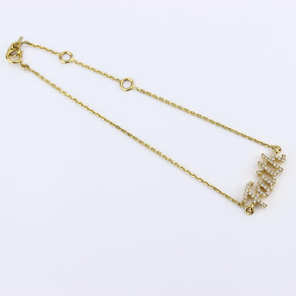 Faith Diamond Chain Bracelet