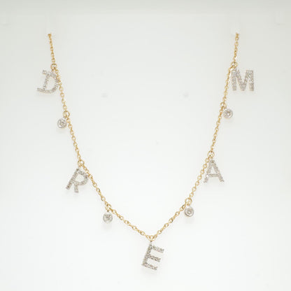 Dream Diamond Charm Necklace