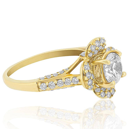 Round Solitaire Diamond Ring