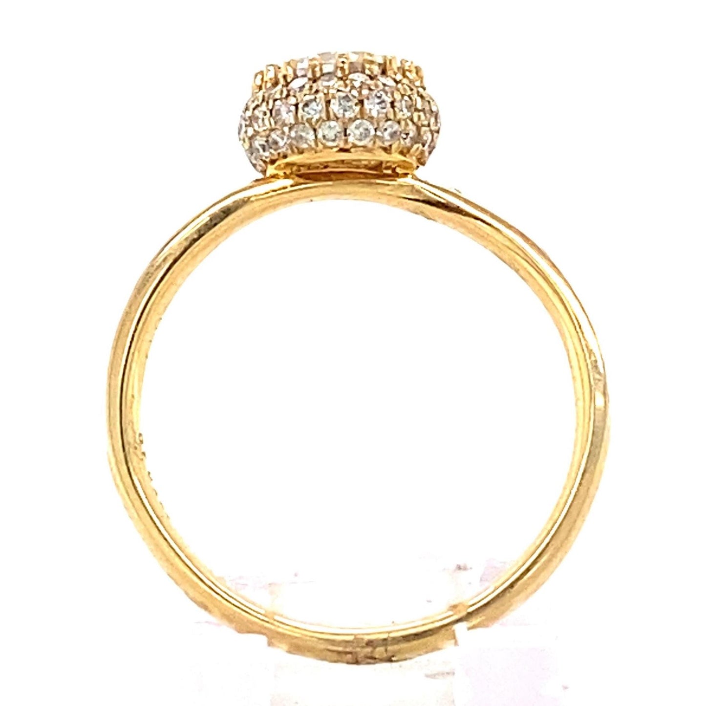 Solitaire Diamond Engagement Ring