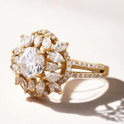 Solitaire Diamond Engagement Ring