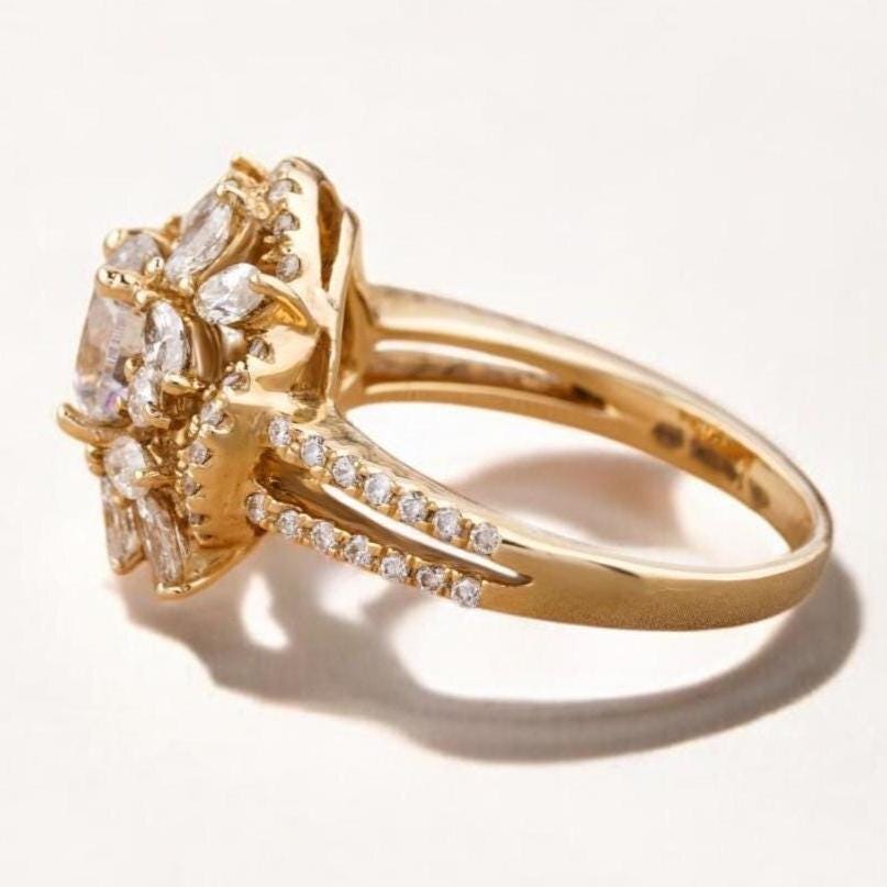Solitaire Diamond Engagement Ring