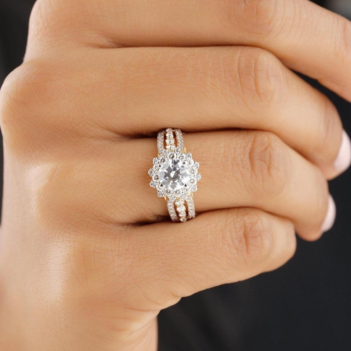 Solitaire Diamond Engagement Ring