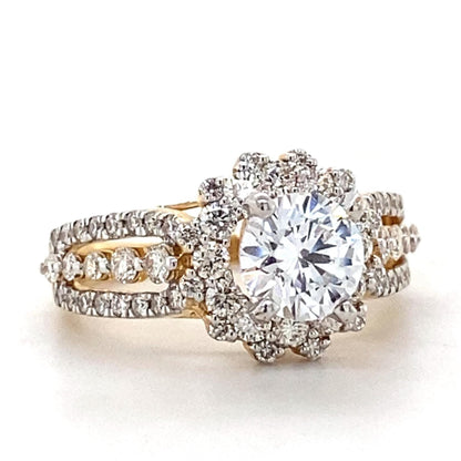 Solitaire Diamond Engagement Ring