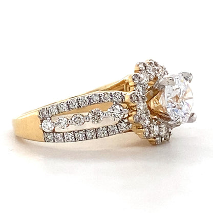 Solitaire Diamond Engagement Ring