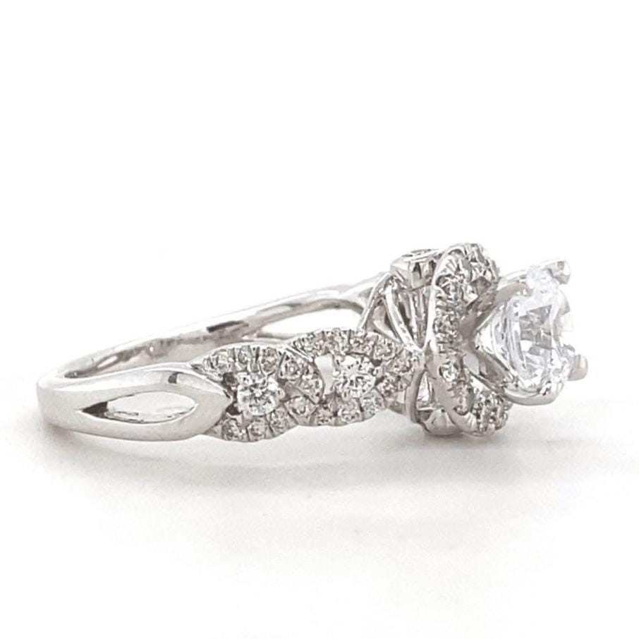 Round Solitaire Diamond Ring
