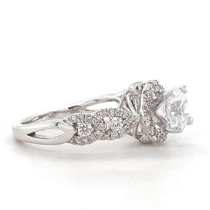 Round Solitaire Diamond Ring