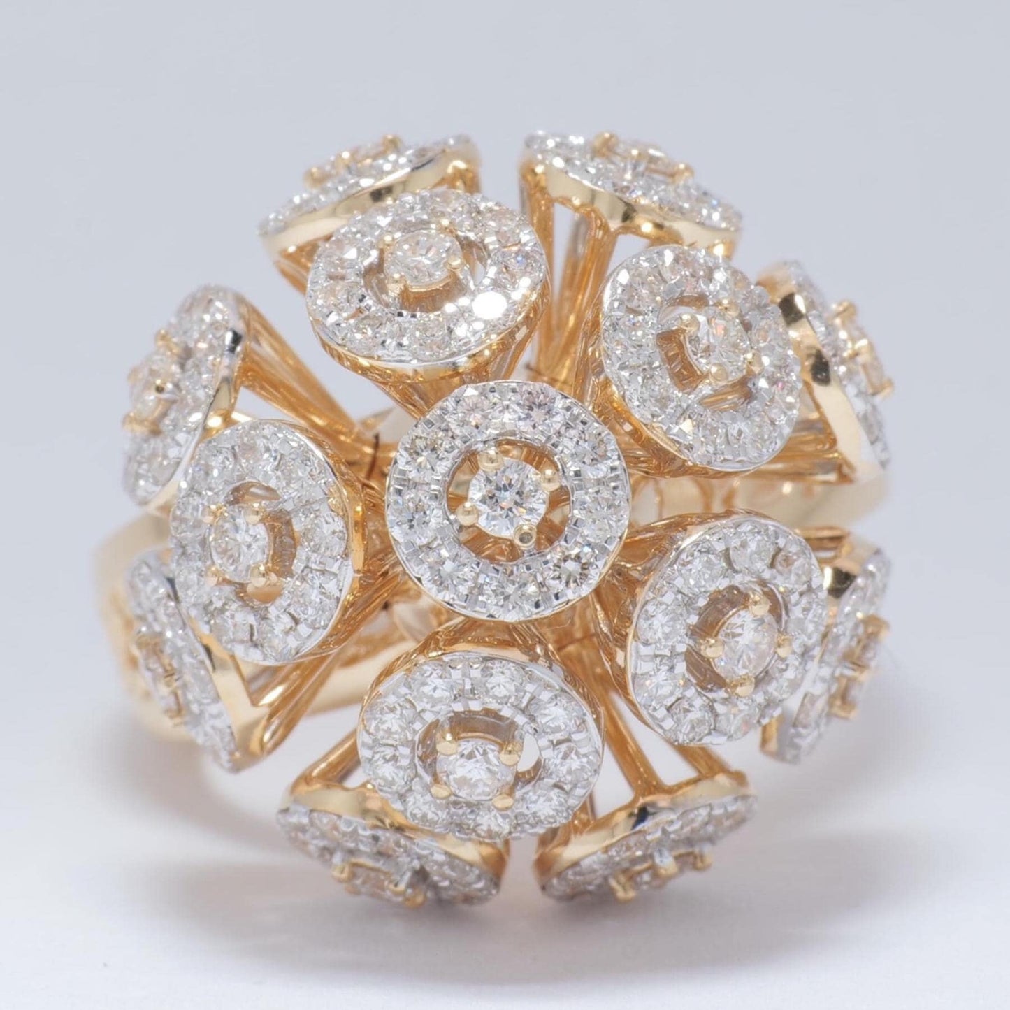 Orb Statement Diamond Ring