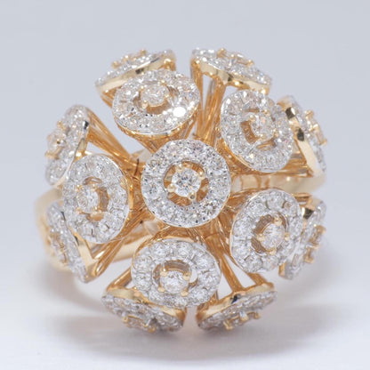 Orb Statement Diamond Ring