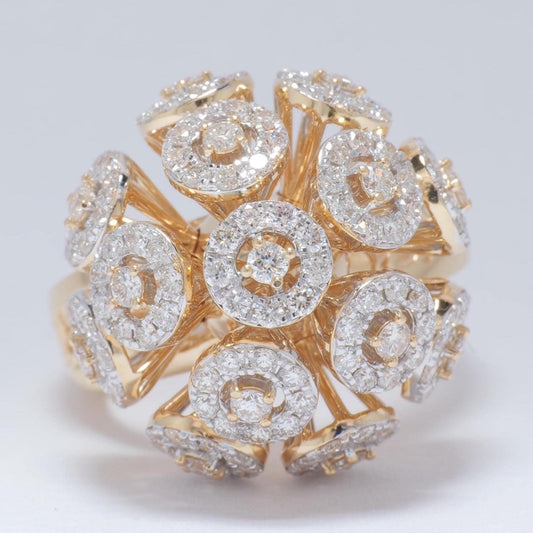 Orb Statement Diamond Ring