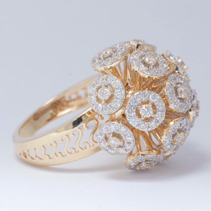 Orb Statement Diamond Ring