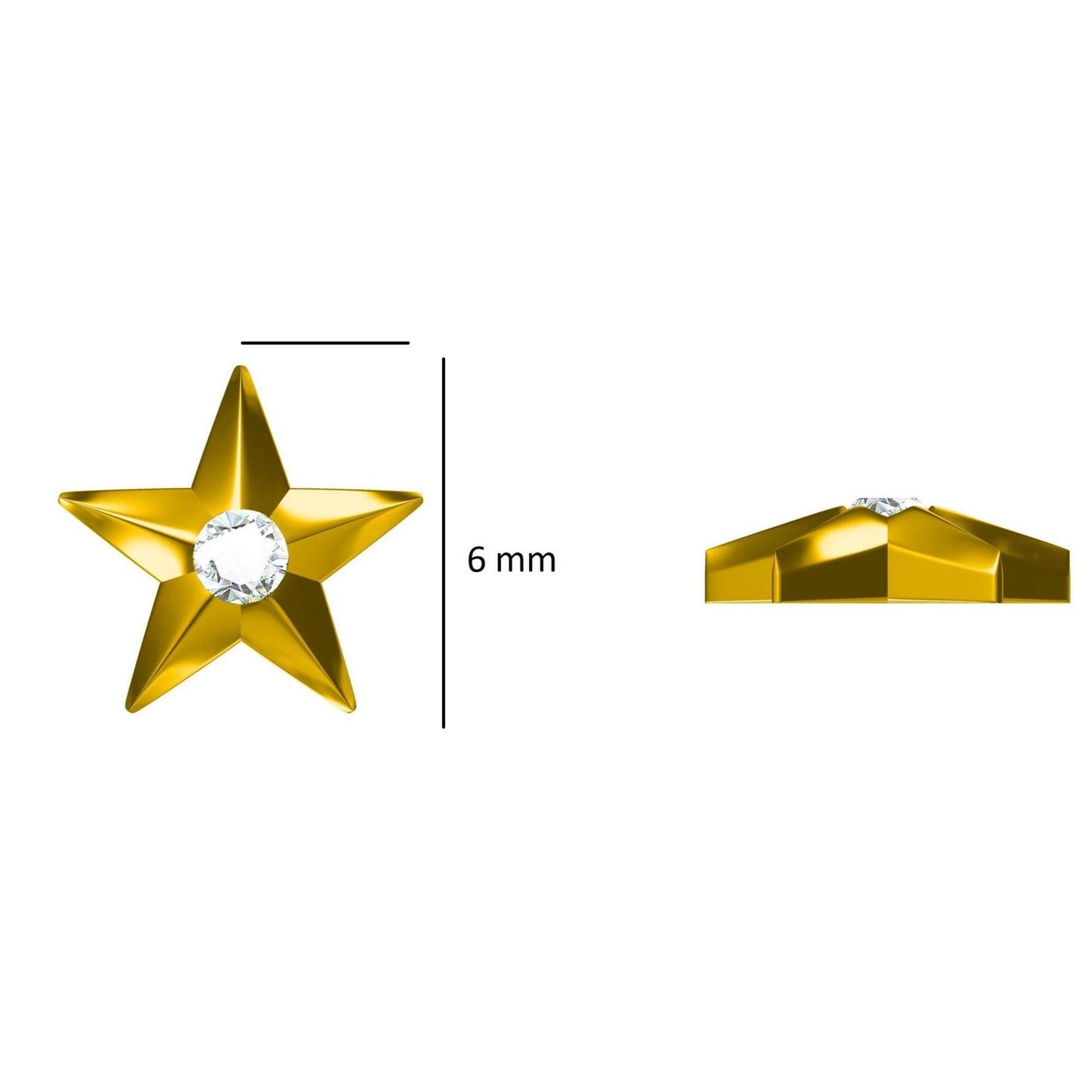 Kids Starry Diamond Stud Earrings